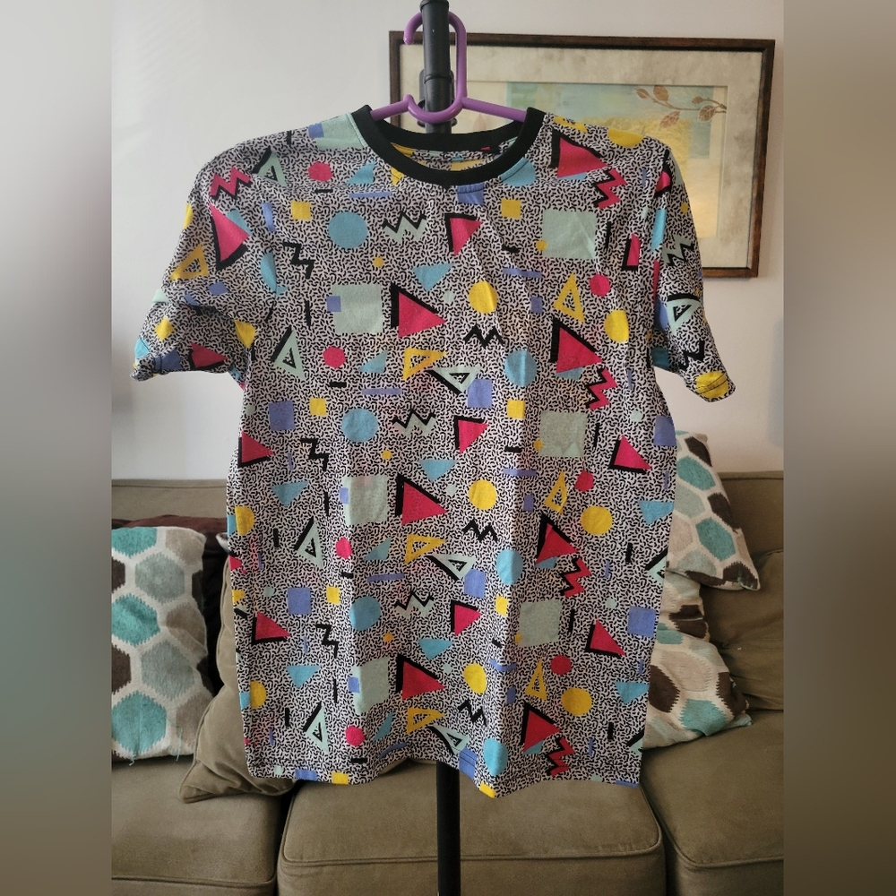 Oh Snap! Apparel Size Small Multi Color 90s Style Graphic Tee